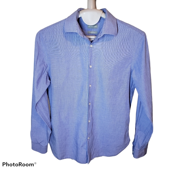 Michael kors mens slim fit 16 34/35 button down - Picture 1 of 11